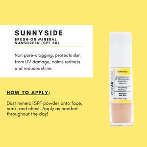 SUNNYSIDE - Brush-On Mineral Sunscreen (SPF 50)